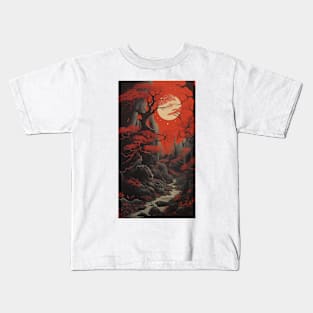 TRANQUILITY - DARK FANTASY ART STYLE Kids T-Shirt